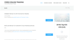 Desktop Screenshot of forexonlinetrading.org