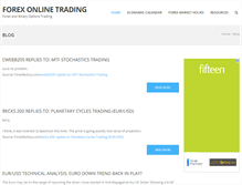 Tablet Screenshot of forexonlinetrading.org